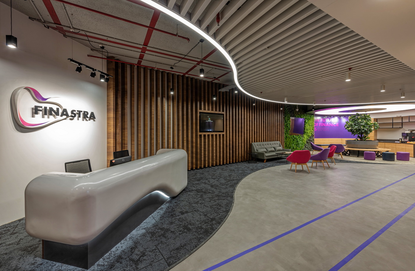 Finastra office fit-out in Pune